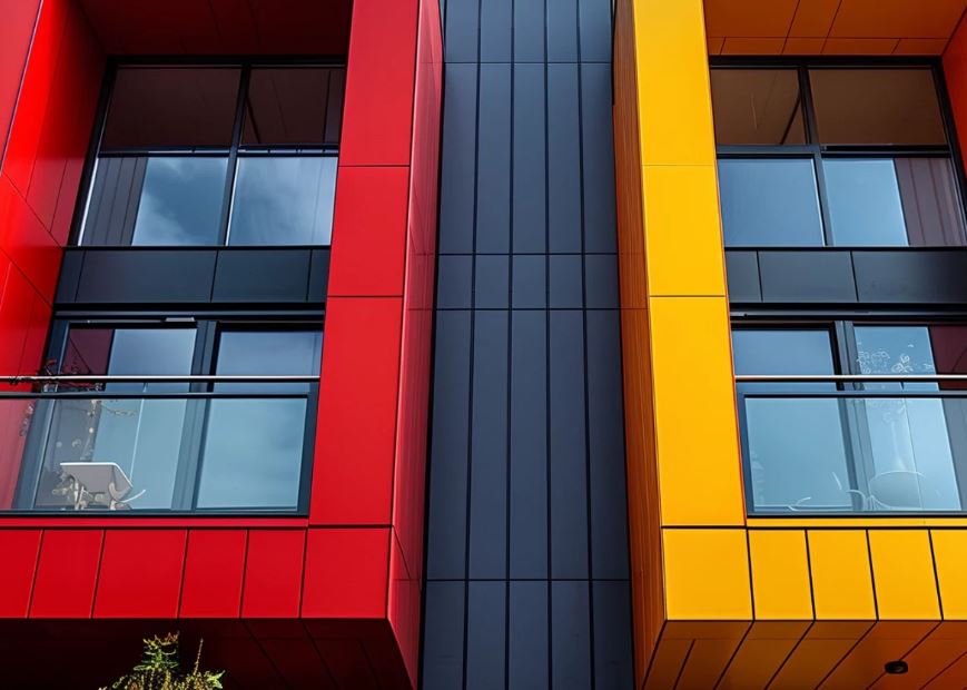 Introducing Valcan’s SolidSafe® - precoated, prefabricated, aluminium façade systems. This innovative system provides various installation options, including shadow and secret fix cassette, spandrel and shingle systems and interlocking planks.